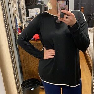 J Jill Wearever Collection Trimmed Tunic NWT